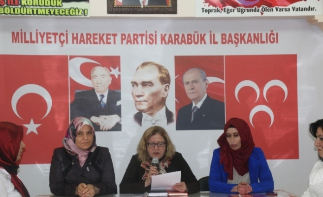 MHP Kadın Kolları İl Başkanlığı’ndan “Kadın Hakları Günü” açıklaması