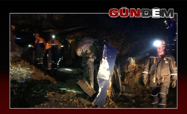 Zonguldak'ta feci kaza: 1 ağır 3 yaralı