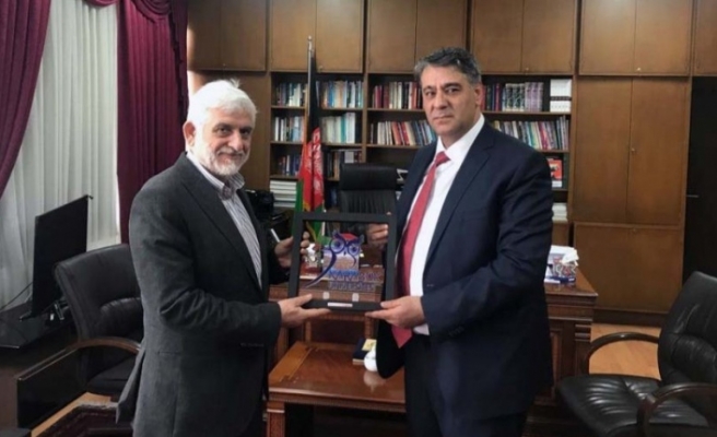 Rektör Polat, Afganistan Büyükelçisini ziyaret etti