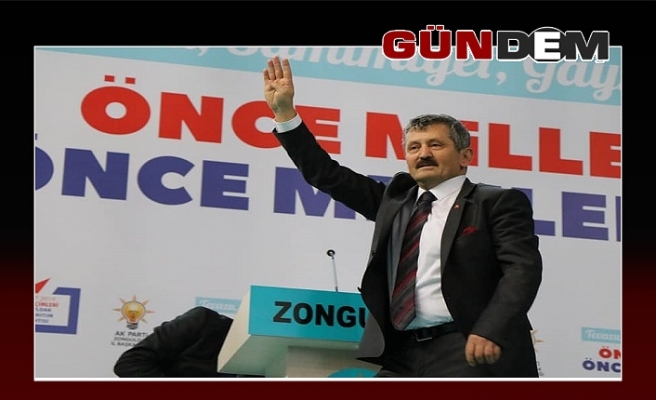 Zeki Tosun'dan Zonguldak halkına teşekkür