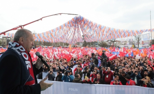 Erdoğan: "Milli İradenin tecelli ettiği yer sandıktır.