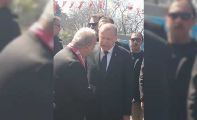 Cumhurbaşkanı Erdoğan’dan, Celil Uzun’a tam destek