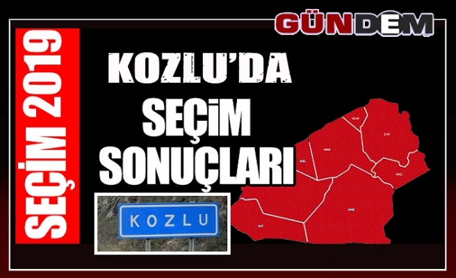 Kozlu’da 31 Mart Yerel Seçimi’ni kazanan isim belli oldu..İşte, oy oranları…