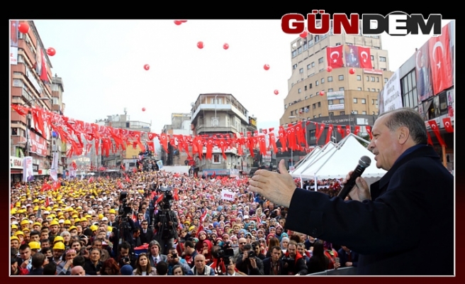Zonguldak Cumhurbaşkanı Erdoğan'ı bekliyor... Ulaşım ücretsiz olacak...