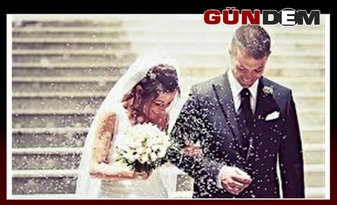 Zonguldak’ta 2018 yılında 3 bin 585 çift evlendi