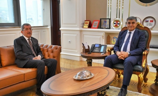 Başkan Vergili, yeni dönem projelerini Vali Gürel’e anlattı