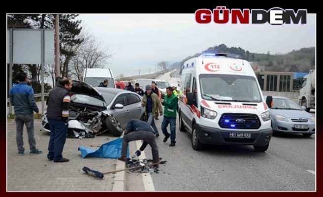 Düzce Zonguldak karayolunda kaza!..