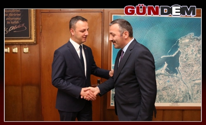 Emniyet Müdürü Turanlı'dan Başkan Alan'a ziyaret