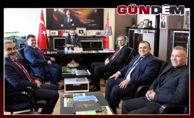 GMİS'ten, Emniyet Müdürü Turanlı'ya ziyaret