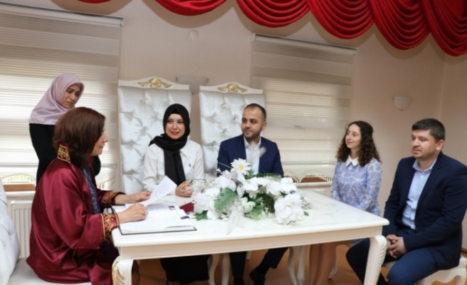 Safranbolu Belediye Başkanı Köse ilk nikahını kıydı