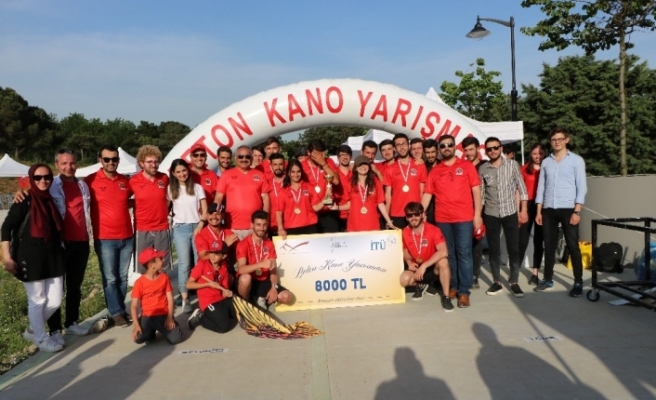 Düzce Üniversitesi beton kano takımı yeniden şampiyon
