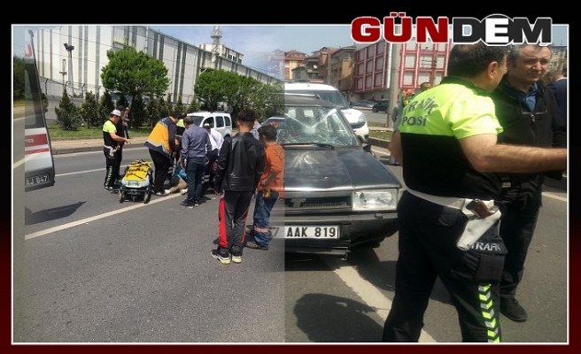 Ereğli'de Kaza, 3’ü çocuk 5 kişi yaralandı.