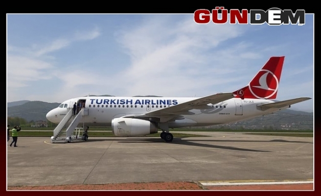 Türk Hava Yolları 12 Mayıs’ta Zonguldak Havaalanında