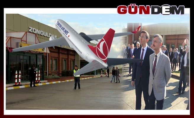 Zonguldak Havaalanını uçaklar pas geçiyor!