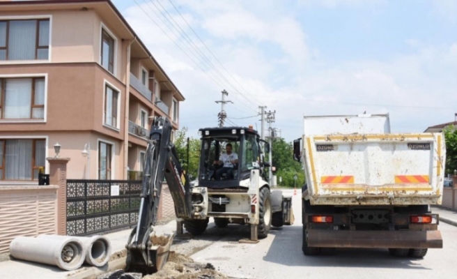 Düzce Belediyesi alt yapı çalışmaları Koçyazı’da başladı