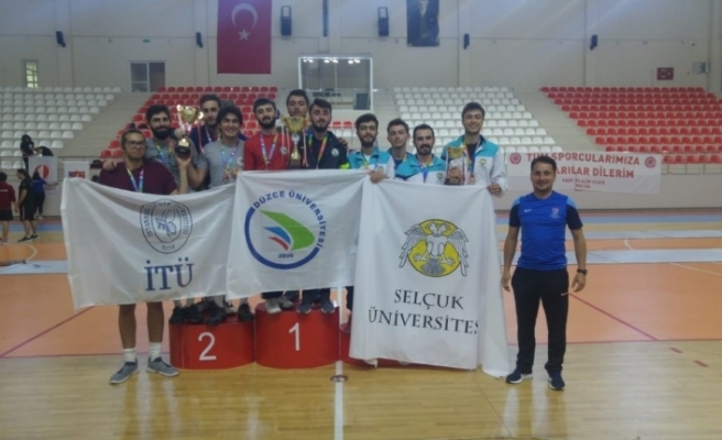 Düzce Üniversitesi Türkiye şampiyonu oldu