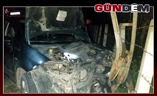 Zonguldak’ta Kaza: 1 yaralı