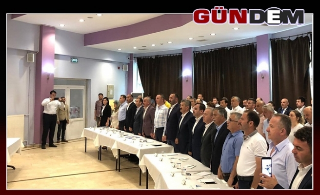 AK Parti Merkez İlçe toplantısını yaptı