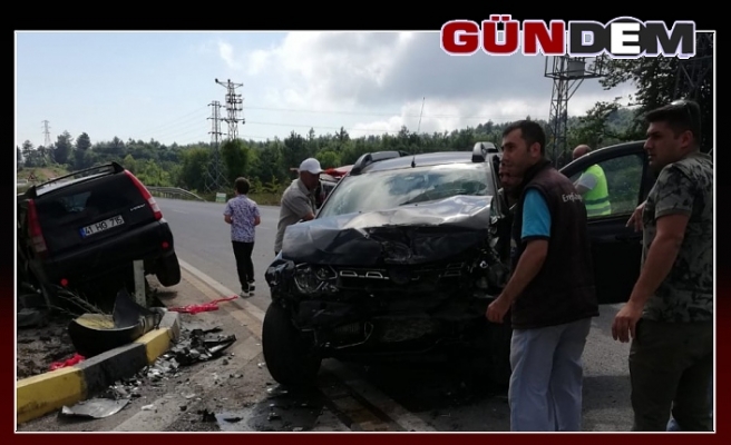 Ereğli'de kaza: 1'i çocuk 5 yaralı