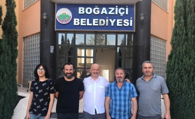Gazetecilerden Boğaziçi Belediyesi’ne ziyaret