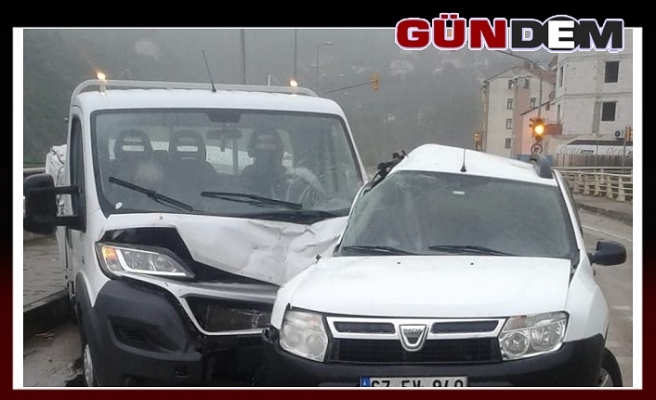 Zonguldak istikametinde kaza; 1 yaralı