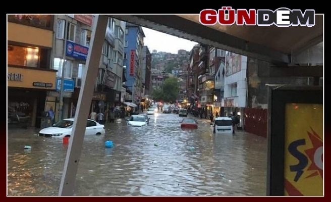 Zonguldak sular altında kaldı!