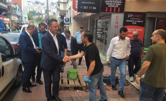 Zonguldak'ta hasar tespit çalışmaları sürüyor...