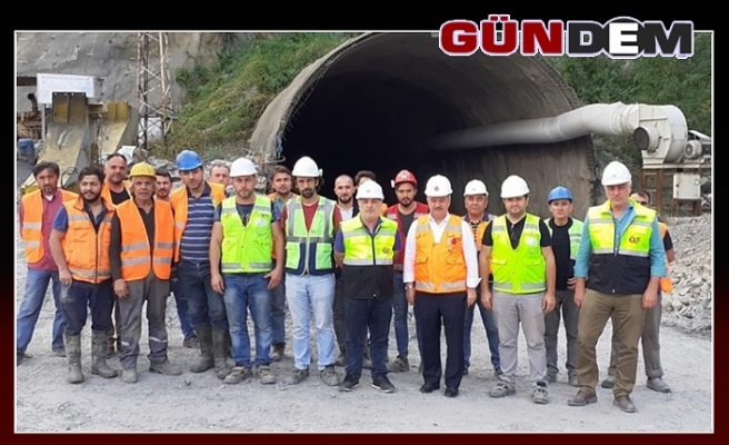 Türkmen, Mithatpaşa Tünelini inceledi