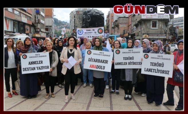 Zonguldaklı kadınlardan, Diyarbakır'da ki annelere destek