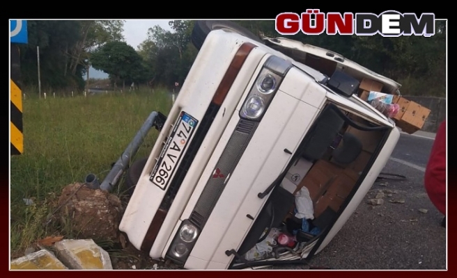 Zonguldak’ta Kaza; 2 yaralı