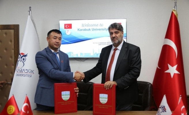Kırgızistan OŞ Devlet Üniversitesi ile iş birliği protokolü