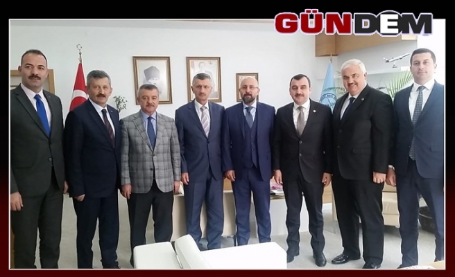 Zonguldaklı heyetten Genel Müdür Keskin'e ziyaret
