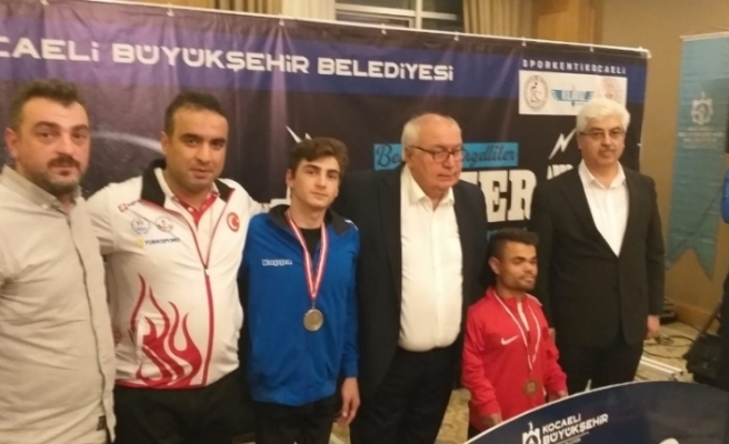 Bedensel engelli Muhammet Türkiye ikincisi oldu