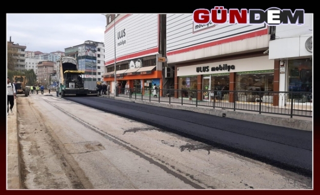 Gazipaşa'da asfaltlama başladı