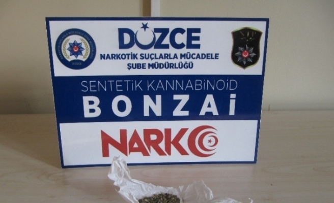 Düzce’de uyuşturucu operasyonu: 2 tutuklama