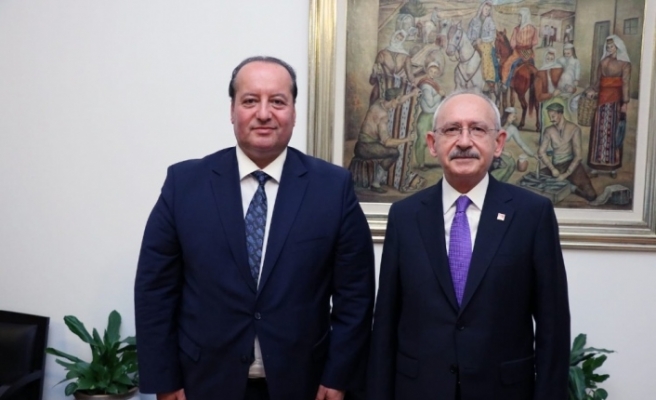 KARDERFED Başkanı Cevdet Akay, Kılıçdaroğlu ile görüştü
