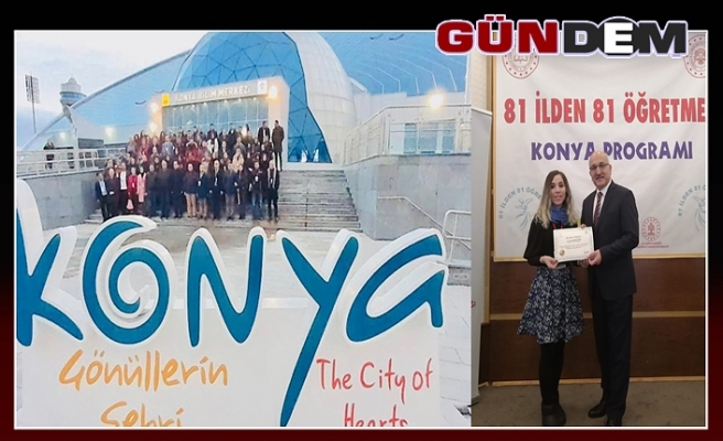 Zonguldak’ı Konya’da temsil etti