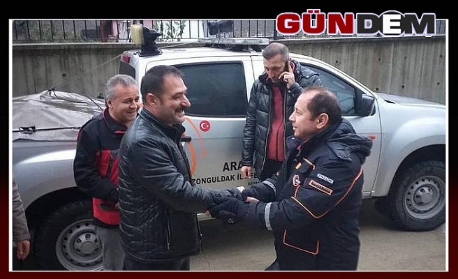 AFAD ekibi Barış Pınarı yolcusu