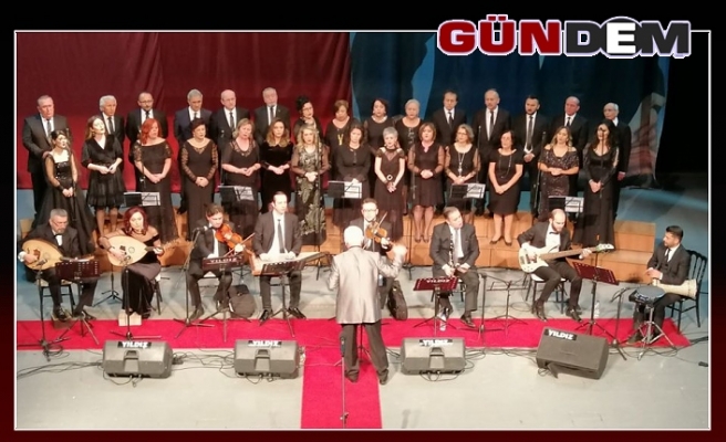 Çaycuma'nin korusu TRT korosu ile muhteşem konser verdi