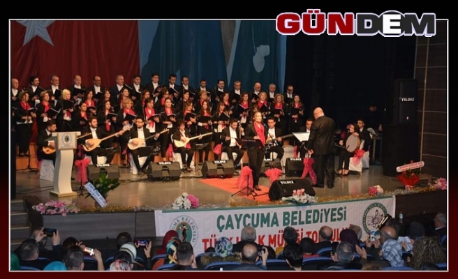 Çaycuma’da Türk Halk Müziği Topluluğu konser verdi