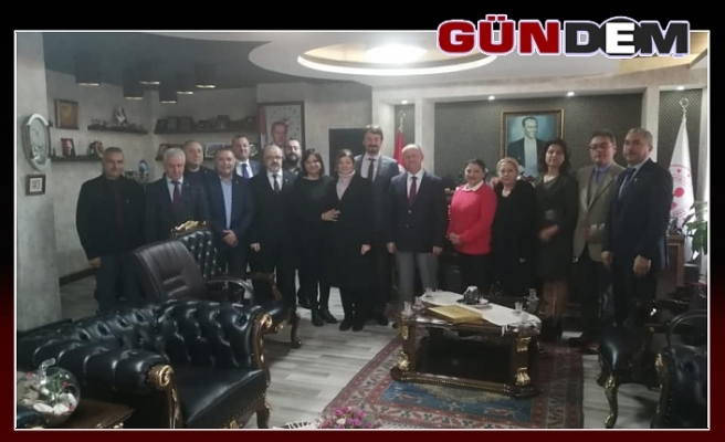 CHP yönetiminden Çorumluoğlu’na ziyaret