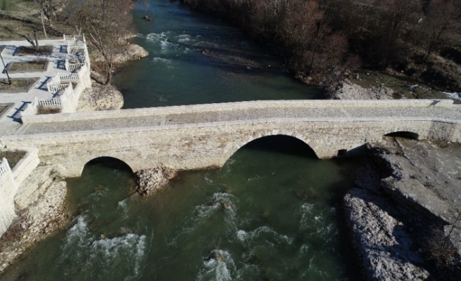 Tarihi köprüler turizme kazandırıldı