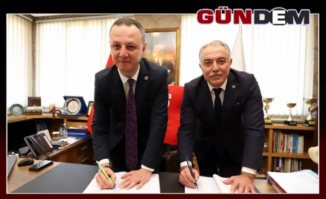 Zonguldak Belediyesinde sözleşme imzalandı