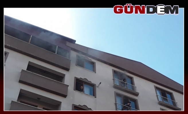 Zonguldak'ta Yangın Korkuttu...