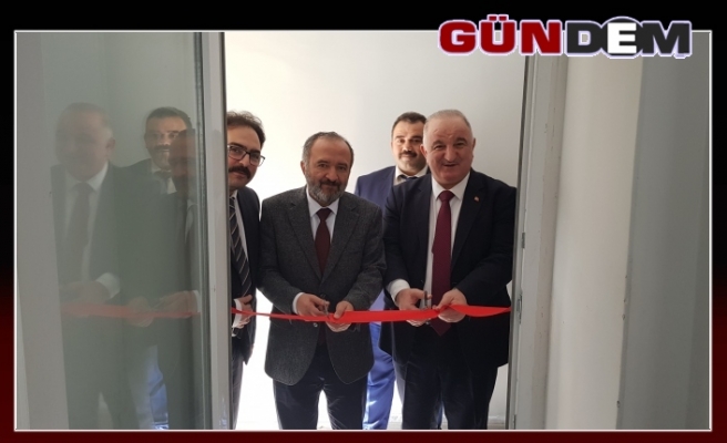 Zonguldak Teknopark Ar-Ge Ortak Kullanım Laboratuvarı açıldı