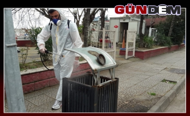 Zonguldak’ta dezenfekte çalışmaları başladı...
