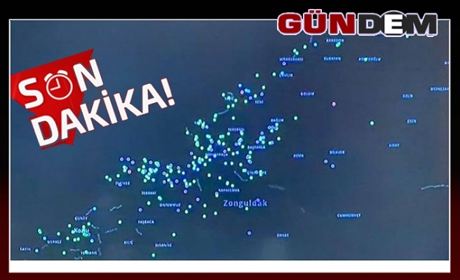 Zonguldak Korona Virüs Yoğunluk Haritası...