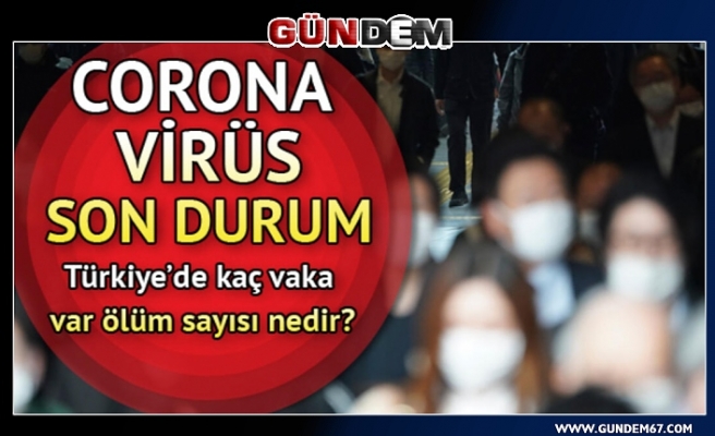 Türkiye'de koronavirüsten can kaybı 4 bin 96'ya yükseldi!...