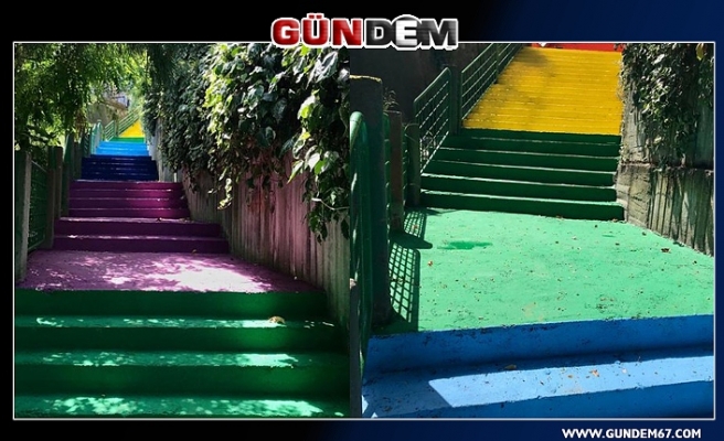Merdivenler Şehri Zonguldak Artık Rengarenk