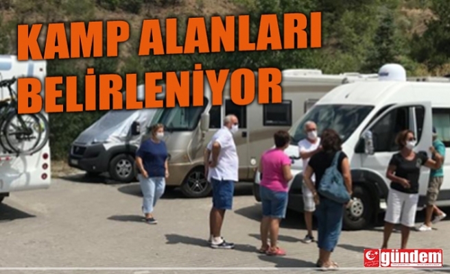 TR81 VE TR82 BÖLGELERİNDE KAMP ALANLARI BELİRLENİYOR